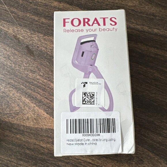 Forats Heated Curved Eyelash Curler Purple - Picture 3 of 4